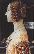 Sandro Botticelli Domenico Ghirlandaio,Portrait of Giovanna Tornabuoni oil painting